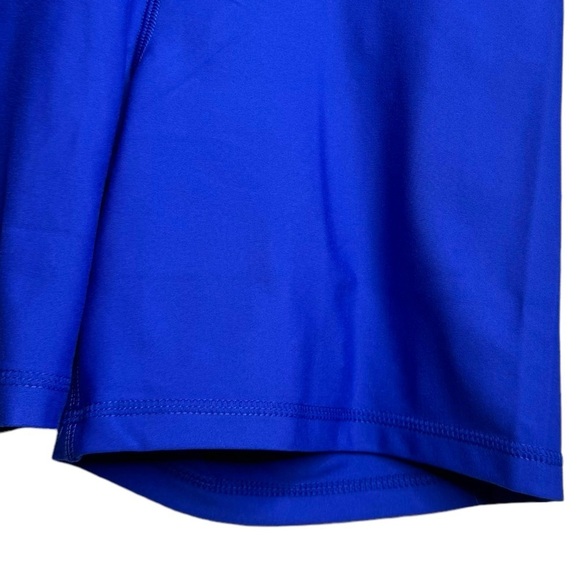 WeWoreWhat Sapphire Blue Bike Shorts Compression Stretchy 6" Inseam Large - Picture 9 of 16